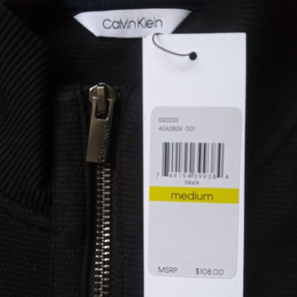 NEW CALVIN KLEIN BOMBER JACKET MEDIUM